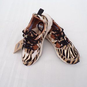 FLOWER MOUNTAIN LEOPARD SNEAKERS